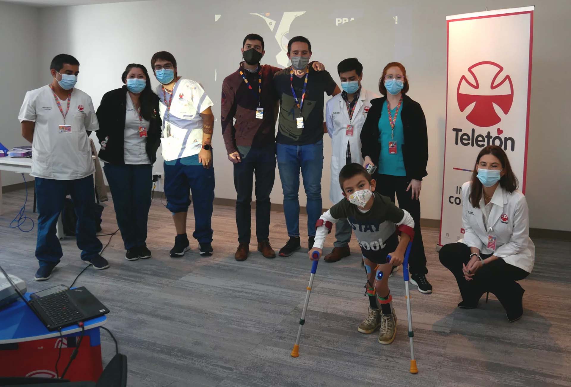 ¡Arriba del avión! TRAINFES capacitando a Institutos Teletón en Chile